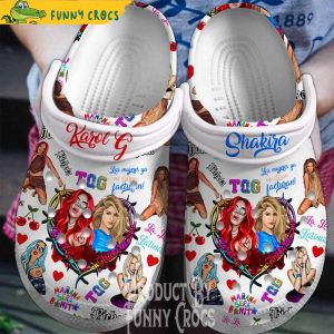 Karol G And Shakira Music Crocs 1