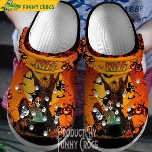 Kiss Band Halloween Music Crocs 1