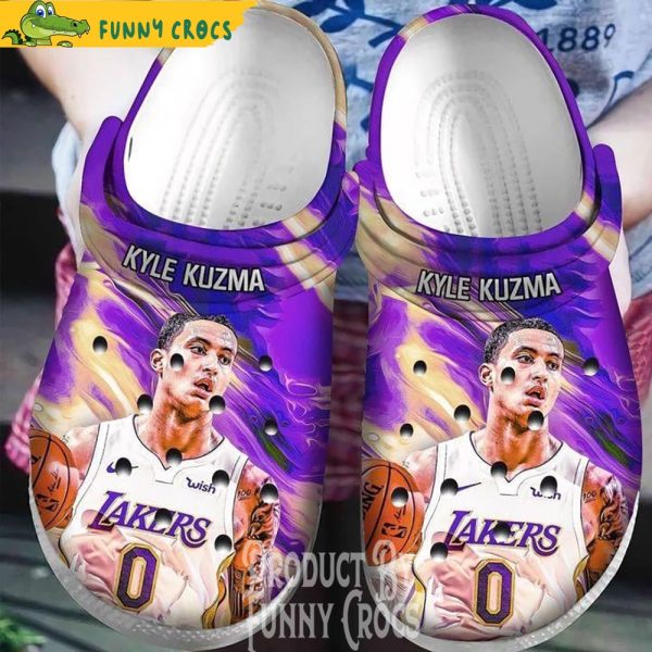 Kyle Kuzma Los Angeles Lakers Crocs Shoes