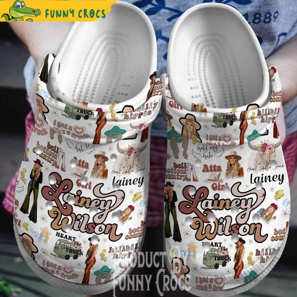 Lainey Wilson Music Crocs Shoes