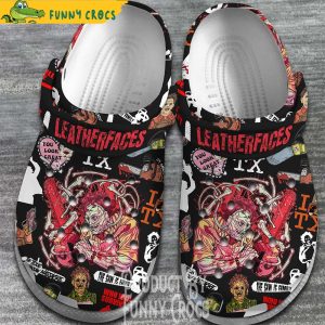 Leatherface Movie Halloween Crocs 1