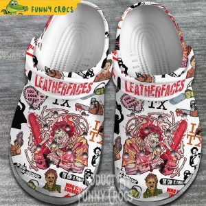 Leatherface Movie Halloween Crocs Clogs 2