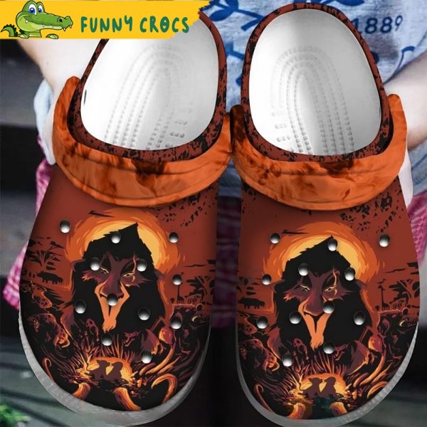 Lion King Scar Disney Crocs