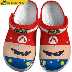 Logo Mario, Super Mario Crocs Shoes