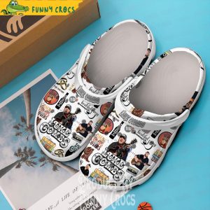 Luke Combs Guitar Music Crocs Shoes 1