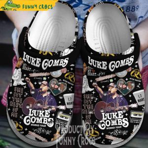 Luke Combs World Tour Crocs Shoes 2