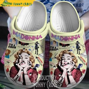 Madonna 2023 Music Crocs