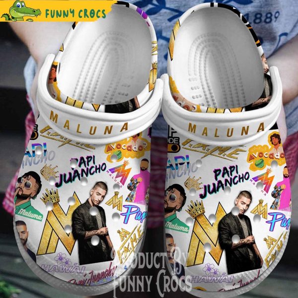 Maluma Singer Music Crocs