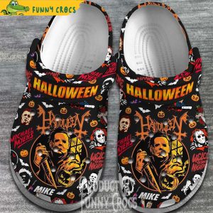 Michael Myers Knife Halloween Crocs 2