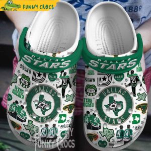 NHL Dallas Stars Crocs Shoes 1