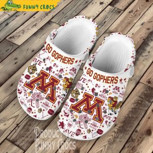 NHL Minnesota Golden Gophers Crocs Shoes 2