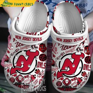 NHL New Jersey Devils Crocs Shoes