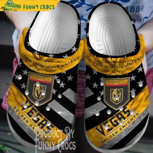 NHL Vegas Golden Knights Crocs Shoes 1