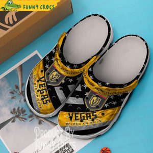 NHL Vegas Golden Knights Crocs Shoes 2