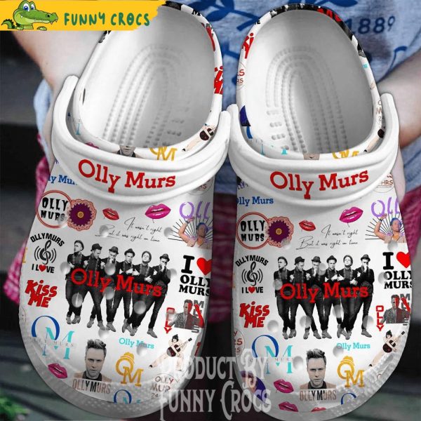 Olly Murs Singer Music Crocs