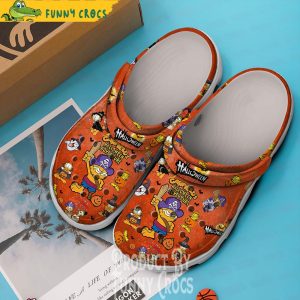 Orange Garfields Halloween Adventure Crocs Clogs 1