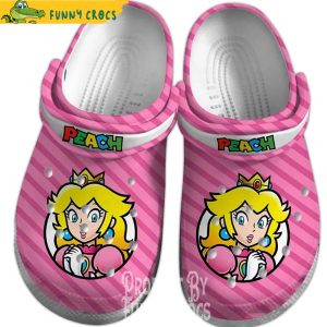 Peach Crocs , Super Mario Gifts