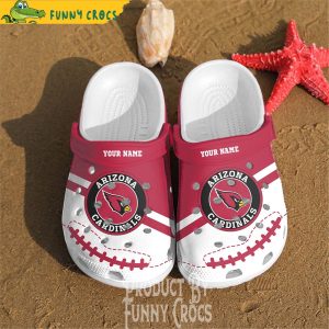 Personalized Arizona Cardinals Crocs Slippers