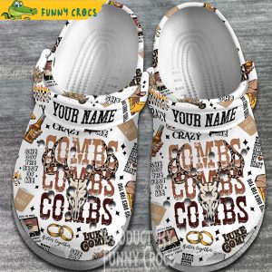 Personalized Dear Skull Luke Combs Crocs Shoes