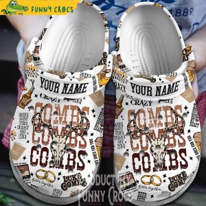 Personalized Dear Skull Luke Combs Crocs Shoes