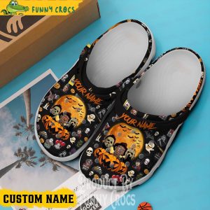 Personalized Halloween Jason Voorhees Freddy Michael Myers Crocs Clogs 2