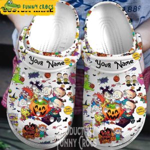 Personalized Happy Halloween Rugrats Crocs 1