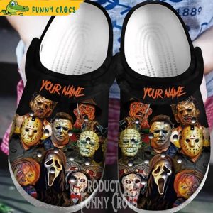 Personalized Jason Horror Movie Crocs