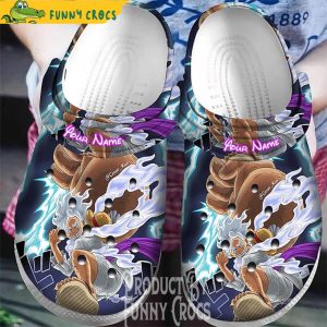 Personalized Luffy Gear 5 One Piece Crocs