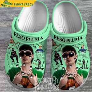 Peso Pluma Singer Crocs Clogs