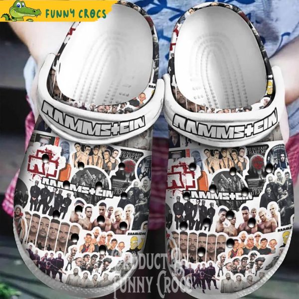 Rammstein Band Music Crocs Clogs