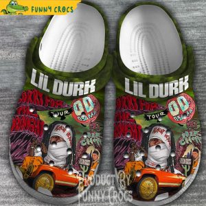 Rapper Lil Durk Music Crocs