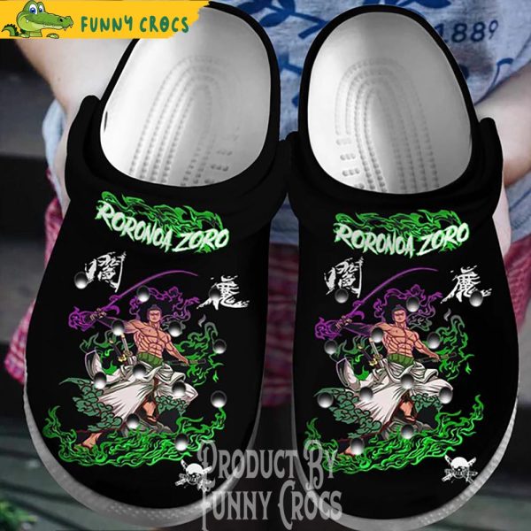 Roronoa Zoro Wano One Piece Crocs