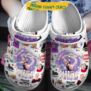 Sabrina The Teenage Witch Halloween Clogs Crocs 1