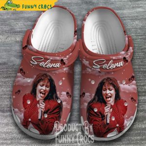 Selena Quintanilla Singer Music Crocs Shoes