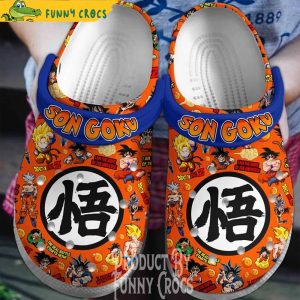 Son Goku Dragon Ball Z Crocs Shoes