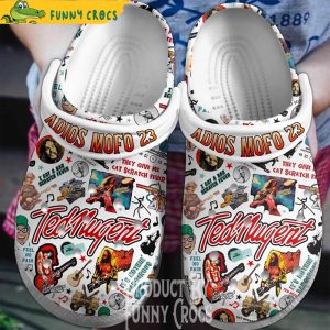Ted Nugent Tour 2023 Music Crocs