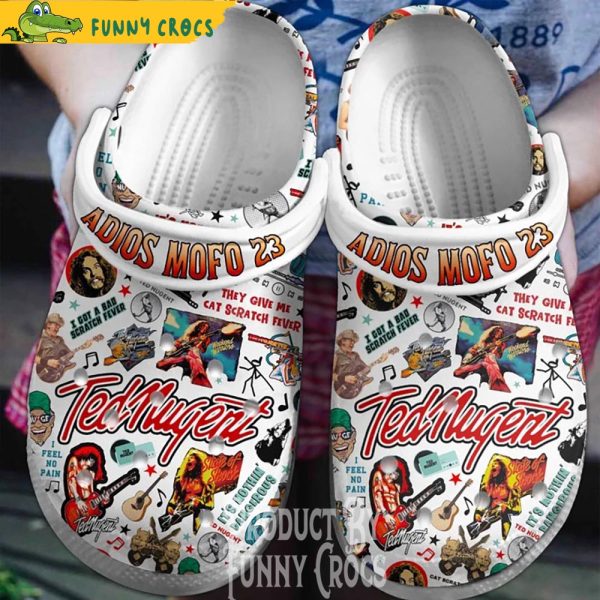 Ted Nugent Tour 2023 Music Crocs
