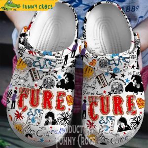 The Cure Band Members Crocs Shoes 2