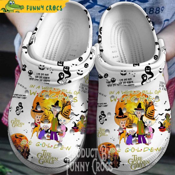 The Golden Girls Happy Halloween Crocs Shoes