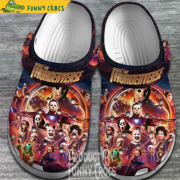 The Murderverse Movie Halloween Crocs