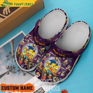 The Simpsons Halloween Crocs Clogs