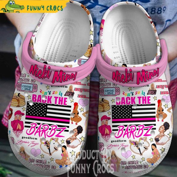 Barbz Nicki Minaj Crocs Shoes