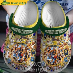 Basketballs Golden State Warriors Crocs Clogs