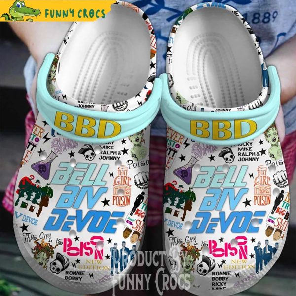 Bell Biv Devoe Members Crocs Shoes
