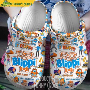 Blippi Cartoon Crocs Shoes