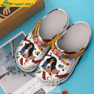 Butterfly Sza Crocs Shoes