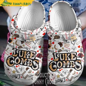 Crazy Beautiful Luke Combs Crocs Slippers