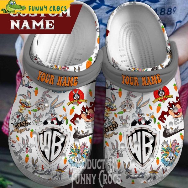 Custom Bugs Bunny Cartoon Crocs Shoes