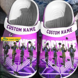 Custom Bytes Fortnite Crocs Clogs