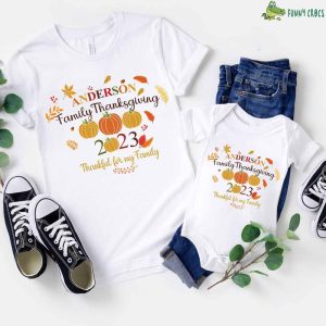 Custom Family Thanksgiving Shirts 2023